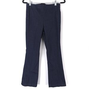 rag & bone Bootcut Pants Jeans 8 USA MADE High Rise Flare Blue‎ Dark Back Zip
